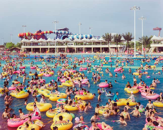 Playa Maya theme park in Shanghai.