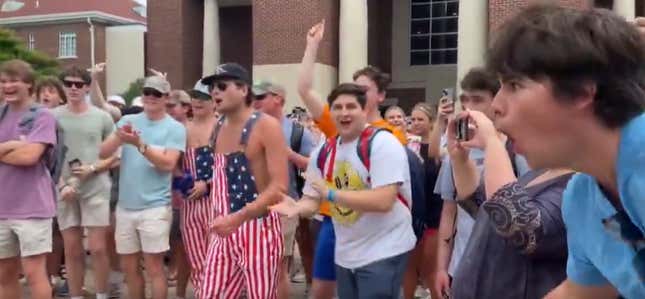 Image for article titled Black Folks Already Know: Racist Ole Miss Frat Bros Happened Because of Trump&#39;s America