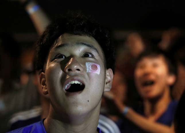 World Cup - Belgium vs Japan