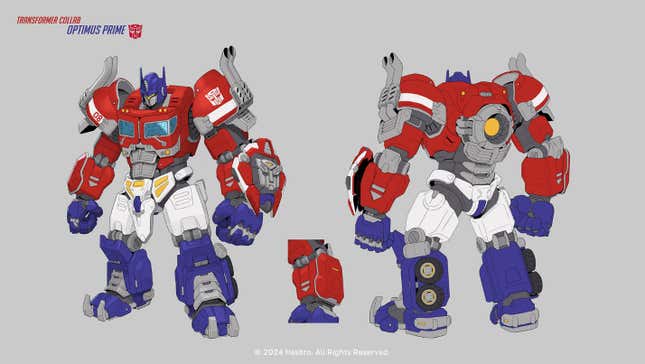 Concept art for Reinhardt's Transformers skin.