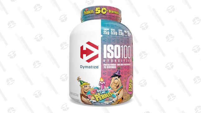 Dymatize ISO100 Hydrolyzed Protein Powders | $95 | Amazon