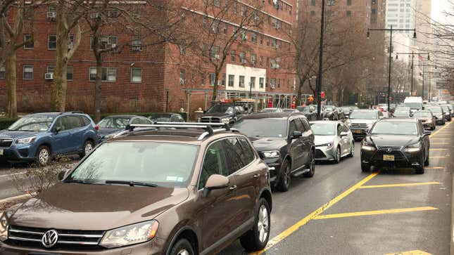 Traffic in Manhattan