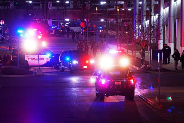 FILE - Police respond to Oak Brook Mall during under a lockdown after calls of shots fired, Thursday, Dec. 23, 2021, in Oak Brook, Ill. The Illinois Supreme Court on Friday, Jan. 19, 2024, endorsed the consolidation of local police and firefighter pension systems, a rare victory in a yearslong battle to find an answer to the state&#39;s besieged retirement accounts. (Anthony Vazquez/Chicago Sun-Times via AP, File)