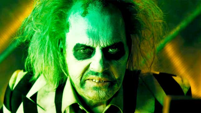 Image for article titled ‘Beetlejuice’ Sequel Praised For Using Actual Demonic Forces Over CGI