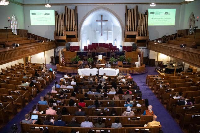 A Historically Black Church's BLM Sign Was Vandalized By Racists... For ...