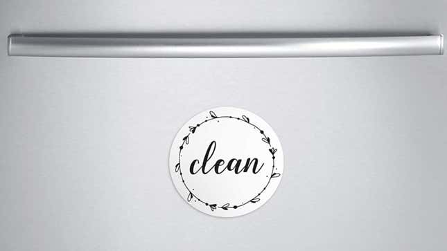 Cinch Dirty/Clean Magnetic Dishwasher Sign | $10 | Promo Code 1573FC3M