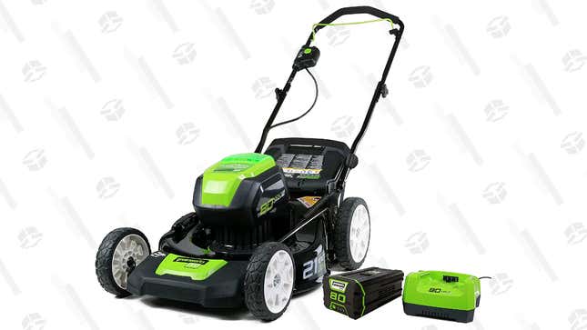 Save 30% on Greenworks Pro Lawn Care | Amazon Gold Box