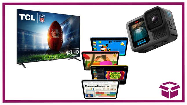 TVs, tablets, and GoPro cameras are just a few of the great tech deals happening now at Walmart.