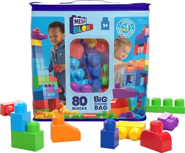 Image for article titled MEGA BLOKS First Builders Toddler Blocks Toys Set, Now 46% Off