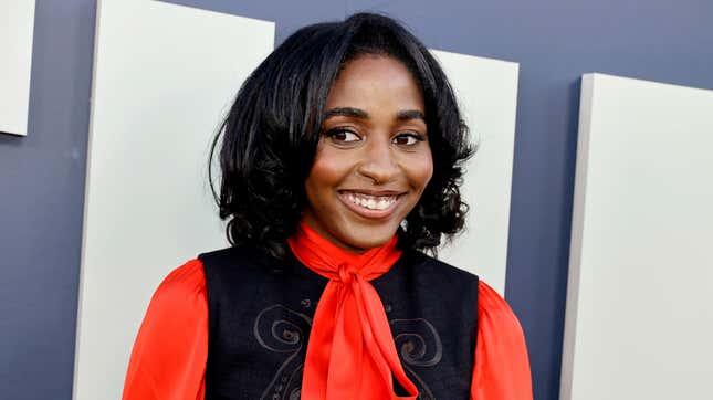 Ayo Edebiri attends the Los Angeles Premiere of FX’s “The Bear” at Goya Studios on June 20, 2022 in Los Angeles, California.