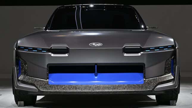 Image for article titled Subaru&#39;s New Concept Is A Chunky Electric Sports Car