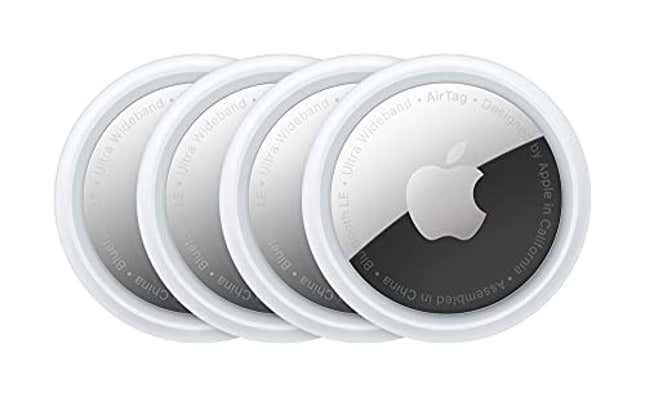 Image for article titled Apple AirTag 4 pack, Now 19% Off