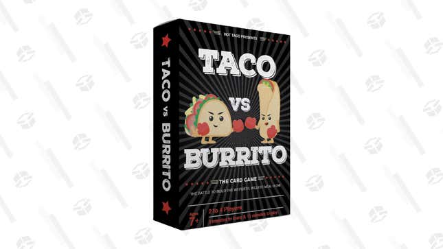 Taco Vs Burrito | $14 | Amazon | Clip Coupon