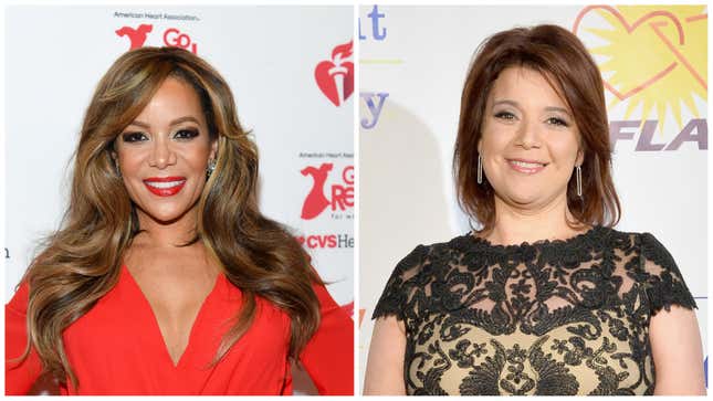 Sunny Hostin, left; Ana Navarro.