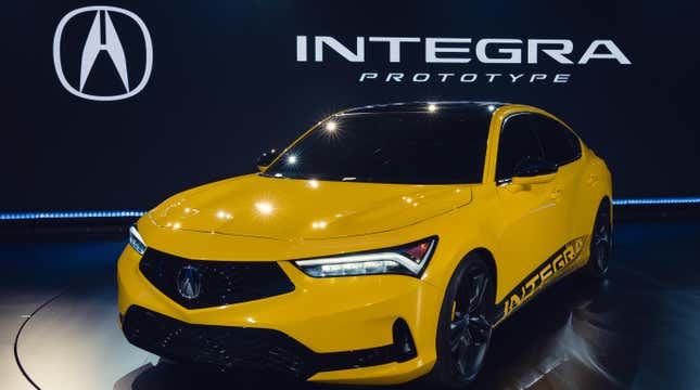 Image for article titled The 2023 Acura Integra May Be Getting AWD (Update)