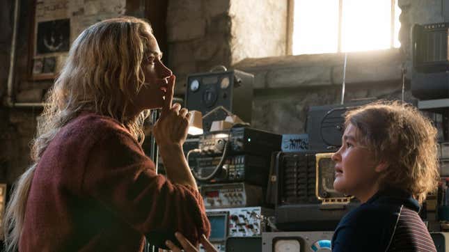 A screenshot from A Quiet Place