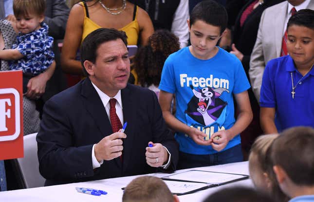 Image for article titled Ron DeSantis Creates ‘Victims of Communism Day’ to Teach Students ‘the Importance of Freedom’