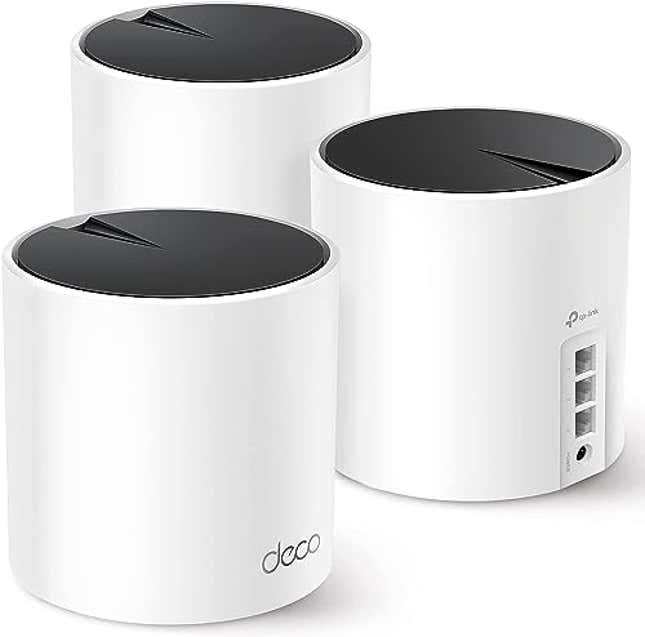 Image for article titled TP-Link Deco AX3000 WiFi 6 Mesh System(Deco X55), Now 39% Off