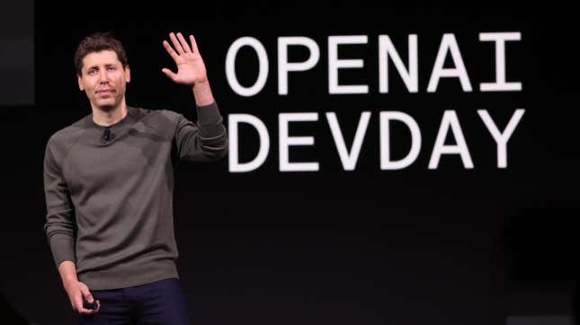 Image for article titled Biggest Moments From OpenAI's DevDay