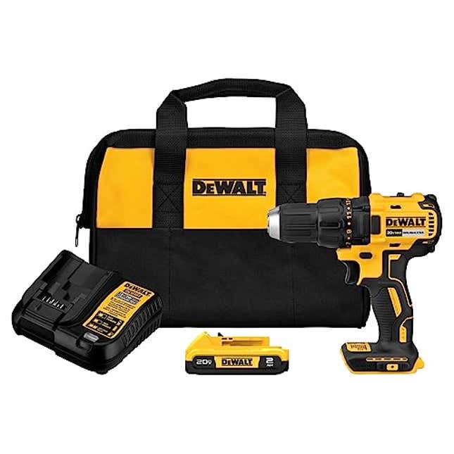 DEWALT's Cordless Drill Driver is 38% Off Today