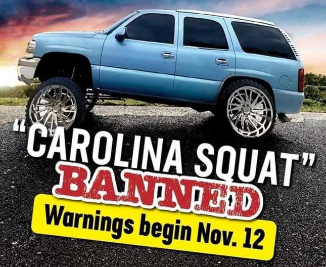 Image for article titled South Carolina Is Cracking Down On The Carolina Squat