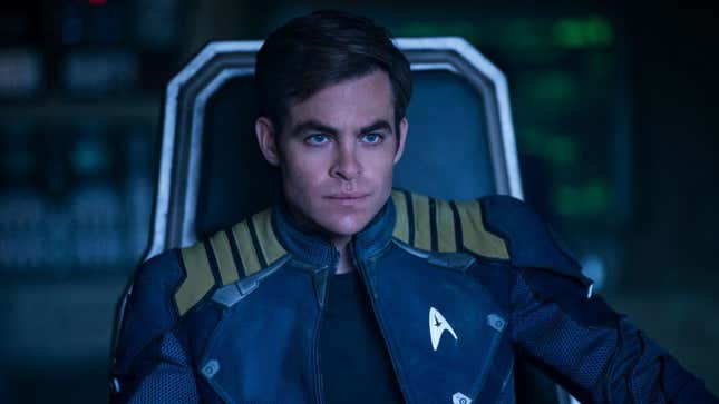 Chris Pine as James T. Kirk in Paramount's Star Trek Beyond.