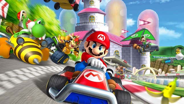 Nintendo Super Mario Kart Racekart Iron On Patch