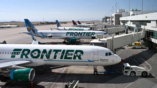 Frontier Airlines planes