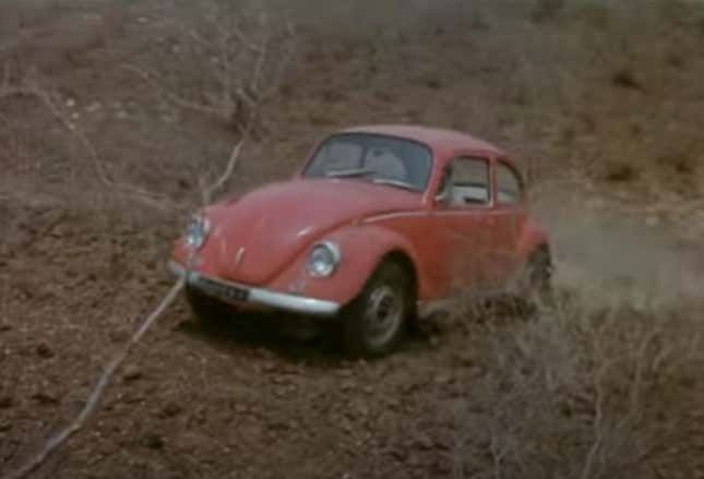 Image for article titled A Famous French Film Director Once Shot A Bunch Of Gag VW Beetle Ads In Africa