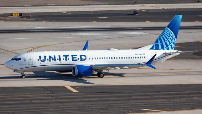 A United Boeing 737 is at Phoenix Sky Harbor International Airport in Arizona, USA, on July 2, 2024.