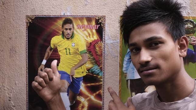 Kolkata-Brazil-Neymar