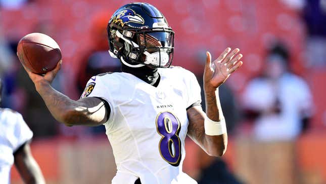 The Baltimore Ravens placed the non-exclusive franchise tag on QB Lamar Jackson