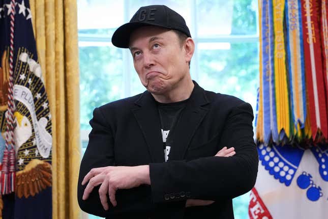 Image for article titled Tesla stock plunges, layoffs surge, and housing cracks: Markets news roundup