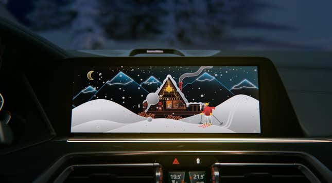 Image for article titled BMW Sends Owners A Little Holiday Cheer In Latest OS Update