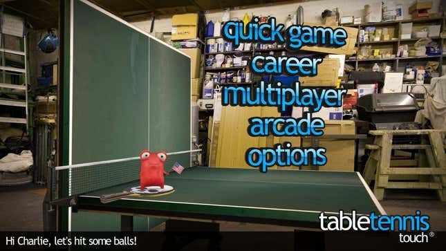 Table Tennis Touch Screenshots and Videos - Kotaku