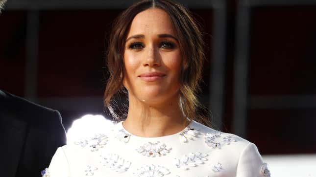 Meghan, Duchess of Sussex speaks onstage during Global Citizen Live, New York on September 25, 2021 in New York City.