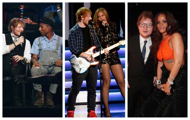 Image for article titled All the Reasons Why Black Folks Will Forever Invite Ed Sheeran to the Cookout