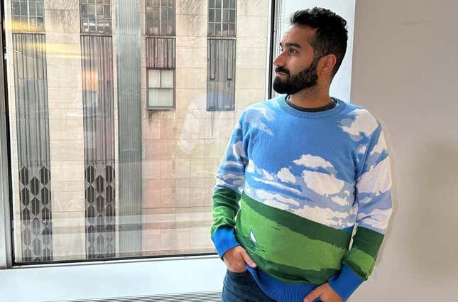 Windows XP-themed Holiday Sweater