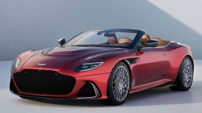 A render of the Aston Martin DBS 770 Ultimate Volante. 