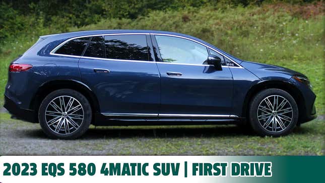 2023 Mercedes-Benz EQS 580 4MATIC SUV | First Drive