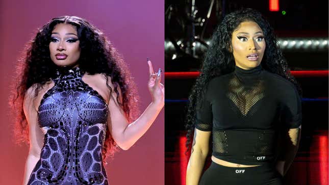 Image for article titled Did Megan Thee Stallion Just Diss Nicki Minaj in Her New Song Again?!