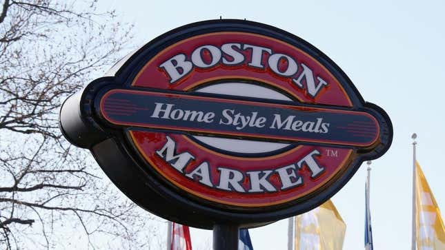 Boston Market sign