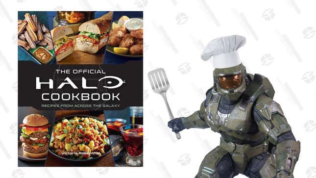   Halo: The Official Cookbook | $35 | Amazon
Halo: The Official Cookbook | $35 | Target
Halo: The Official Cookbook | $35 | Walmart 