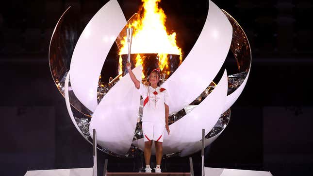 Some Nice Pictures of Naomi Osaka at the Cursed Olympics Which Do Not Deserve Her