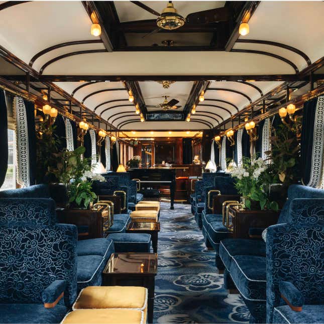 Image for article titled Sommeliers, a personal concierge, and Michelin Star meals: Luxury train travel is the new business class