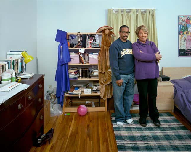 Kathy & Lyonel, empty nest for 18 months.