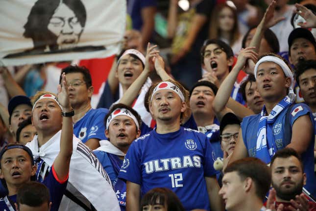 World Cup - Belgium vs Japan
