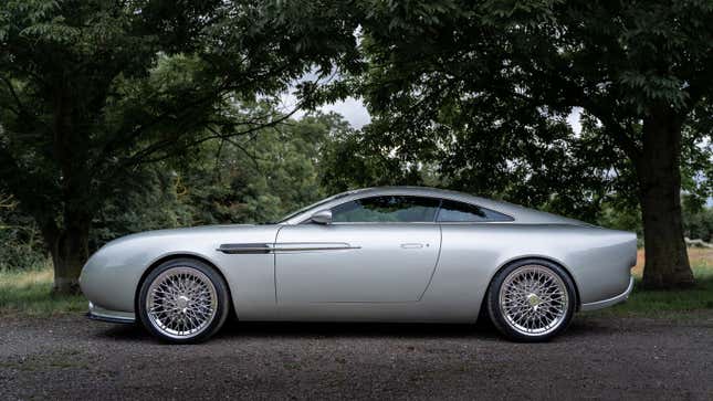 A photo of the Vantare GT, which adds 1960s styling to an Aston Martin DB9