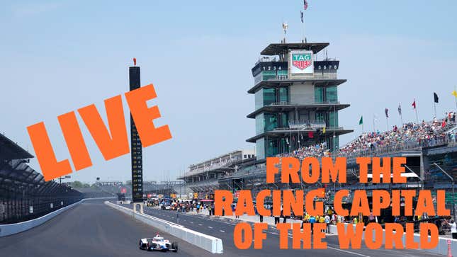 Image for article titled Jalopnik Is Live on Twitch For an Indy 500 Preview Today at 4:30 p.m. ET