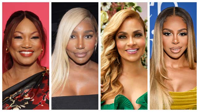 Garcelle Beauvais, links; Nene Leakes, Gizelle Bryant und Candiace Dillard-Bassett.